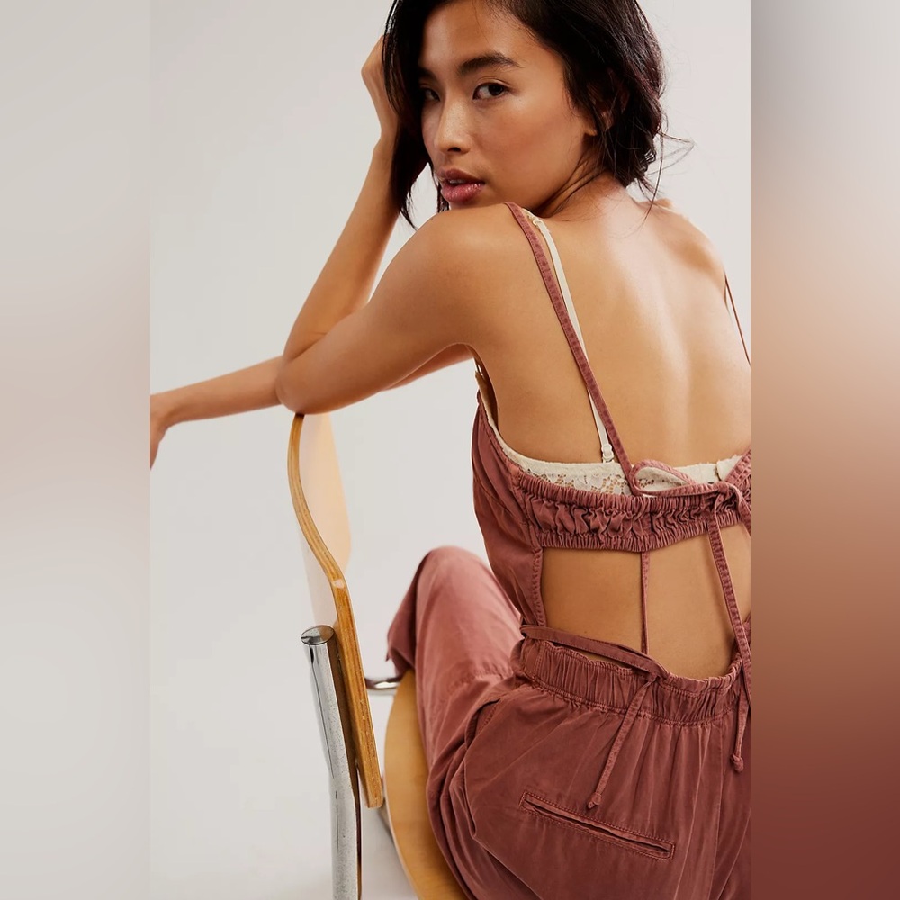 Free People Chance Of Sun One-Piece *flaw - Picture 2 of 6